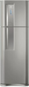 Geladeira/Refrigerador Top Freezer cor Inox 382L Electrolux (TF42S) 127V