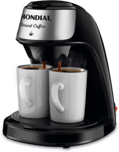 Cafeteira Elétrica Smart Coffe, Mondial, Preto/Inox, 500W, 220V - C-42-2X-BI

