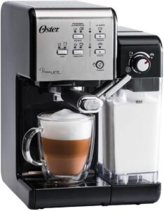 Cafeteira Espresso Oster, PrimaLatte, Preto, 110V
