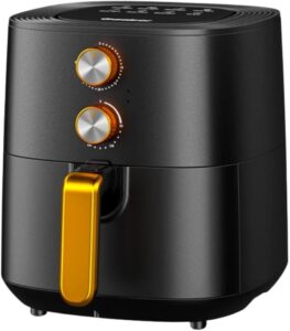 Fritadeira Elétrica Air Fryer 6l Gaabor 1400w Jumbo Tamanho Família 127v
