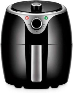 Fritadeira Elétrica Flash Fryer Elgin Preta 3,5 Litros Preta 127V- Airfryer
