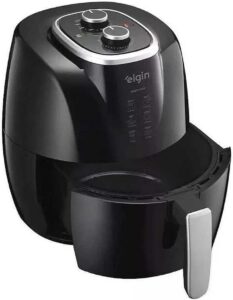 Fritadeira Elétrica Space Fryer Elgin Preta 5 Litros Preta 127V - Airfryer
