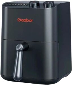 GAABOR FRITADEIRA ELÉTRICA AIR FRYER 3,5L 1200W SEM ÓLEO M4D02A GRAFITE 127V
