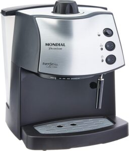 Máquina de Café Espresso Coffee Cream, Mondial, Preto/Inox, 800W, 110V - C-08
