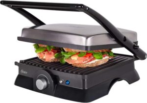 Grill Elétrico Multiuso Inox, 110v, Oster
