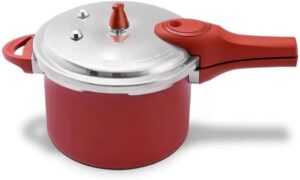 Panela de Pressão Cerâmica Life Pressure C/Indução 4,2L Carmim Brinox
